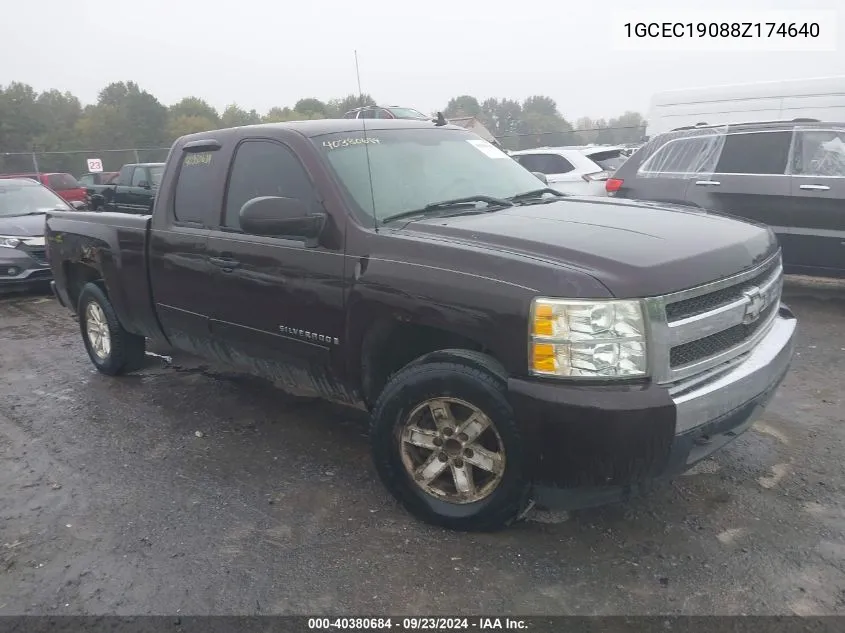 1GCEC19088Z174640 2008 Chevrolet Silverado C1500