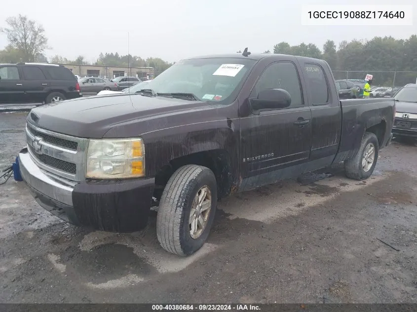 1GCEC19088Z174640 2008 Chevrolet Silverado C1500