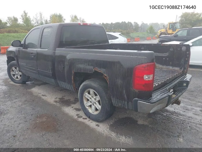 1GCEC19088Z174640 2008 Chevrolet Silverado C1500