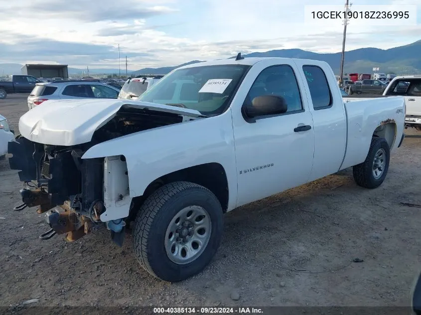 2008 Chevrolet Silverado 1500 Work Truck VIN: 1GCEK19018Z236995 Lot: 40385134