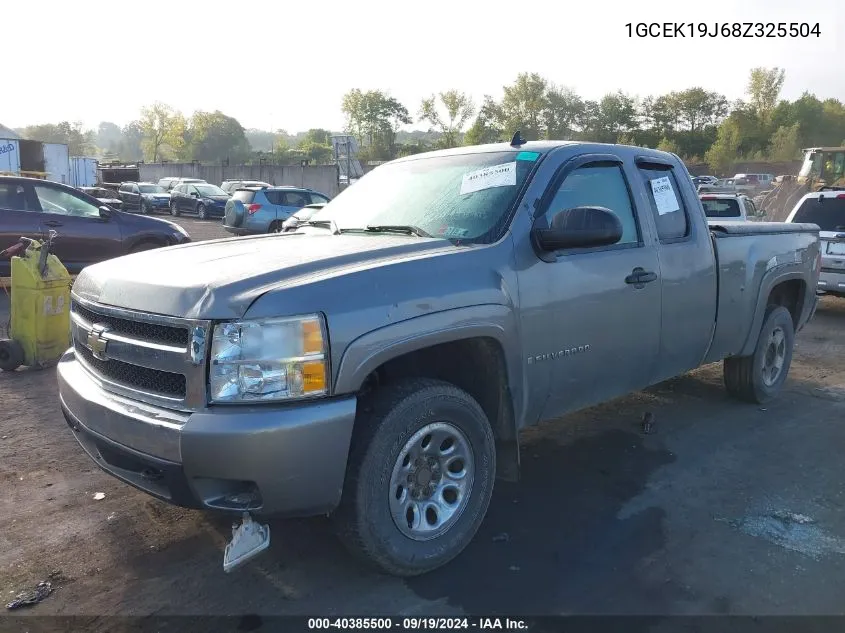 2008 Chevrolet Silverado 1500 Lt1 VIN: 1GCEK19J68Z325504 Lot: 40385500