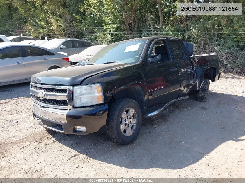 2008 Chevrolet Silverado 1500 Lt1 VIN: 2GCEC19J881121664 Lot: 40394021