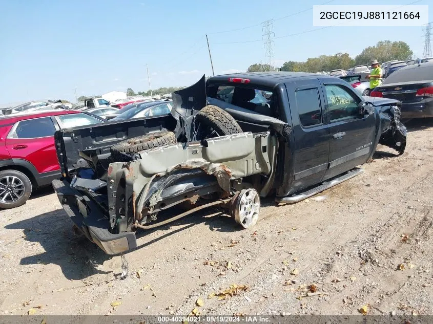 2GCEC19J881121664 2008 Chevrolet Silverado 1500 Lt1