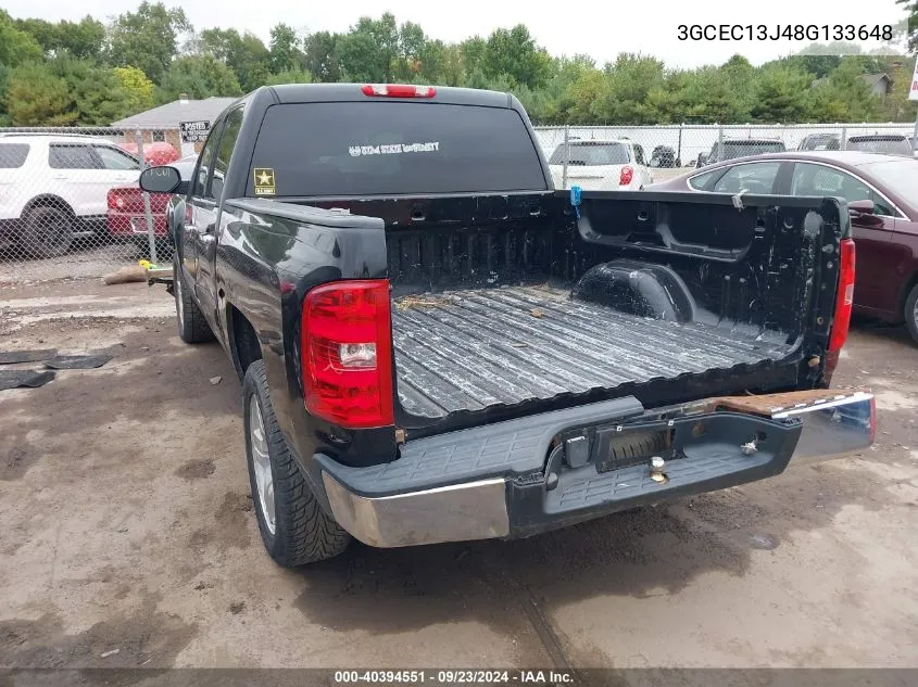 2008 Chevrolet Silverado 1500 Lt1 VIN: 3GCEC13J48G133648 Lot: 40394551