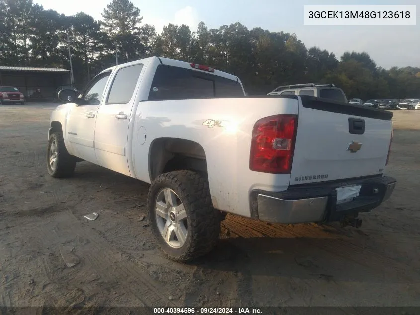 3GCEK13M48G123618 2008 Chevrolet Silverado 1500 K1500