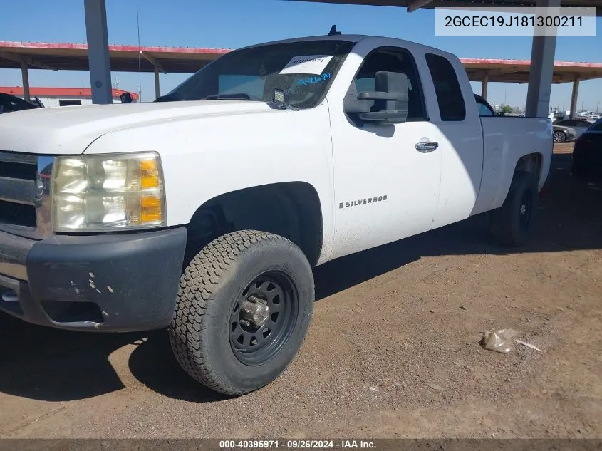 2008 Chevrolet Silverado 1500 Lt1 VIN: 2GCEC19J181300211 Lot: 40395971