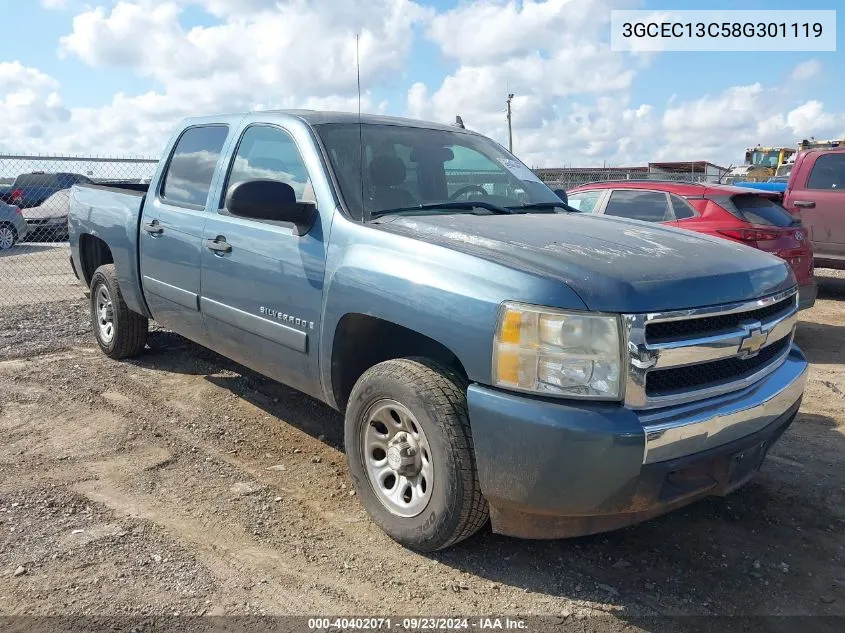 3GCEC13C58G301119 2008 Chevrolet Silverado 1500 Ls