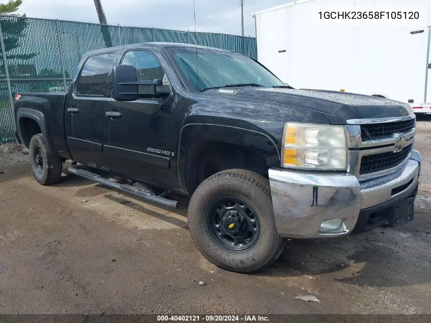 1GCHK23658F105120 2008 Chevrolet Silverado 2500Hd Lt1