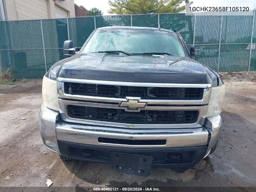 1GCHK23658F105120 2008 Chevrolet Silverado 2500Hd Lt1