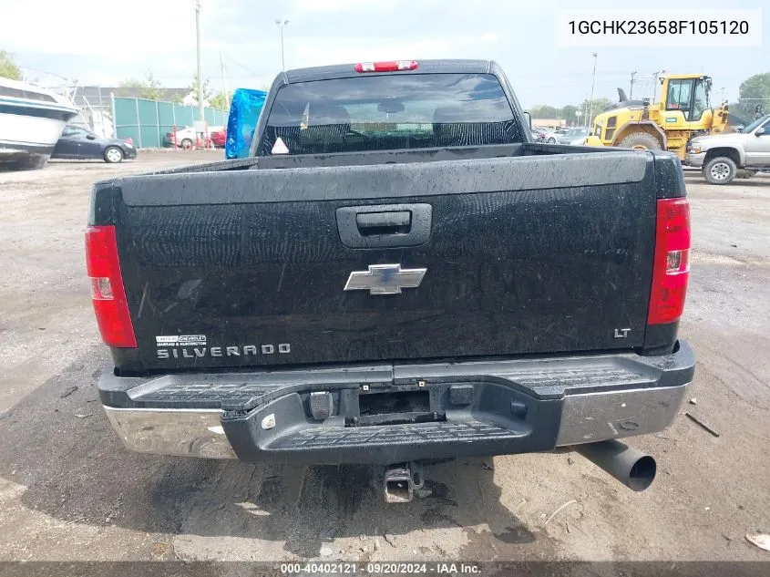 1GCHK23658F105120 2008 Chevrolet Silverado 2500Hd Lt1