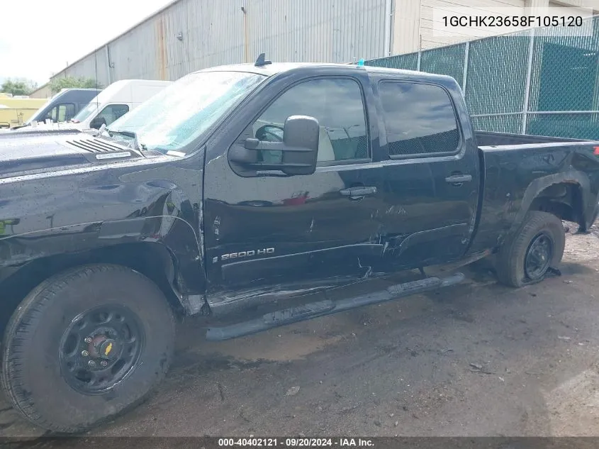 1GCHK23658F105120 2008 Chevrolet Silverado 2500Hd Lt1