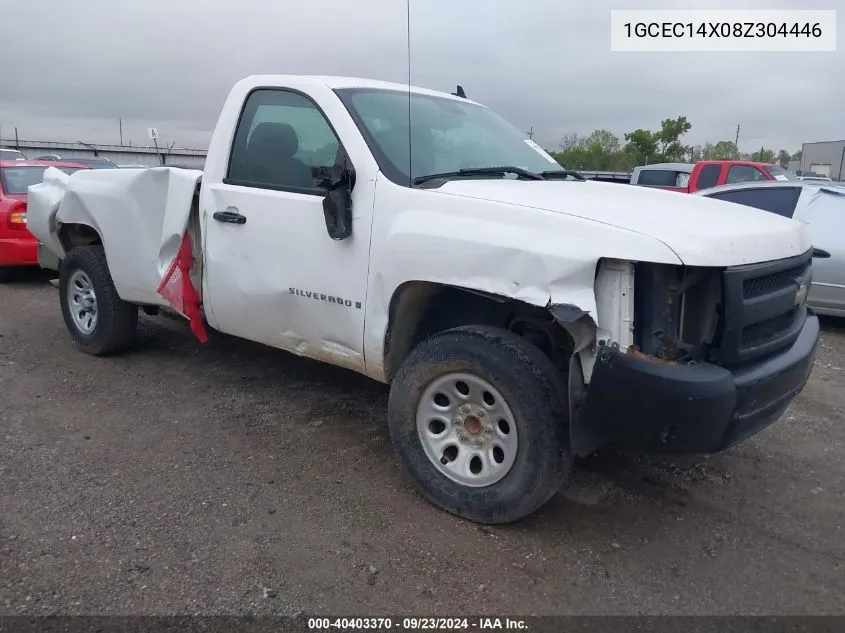 2008 Chevrolet Silverado C1500 VIN: 1GCEC14X08Z304446 Lot: 40403370