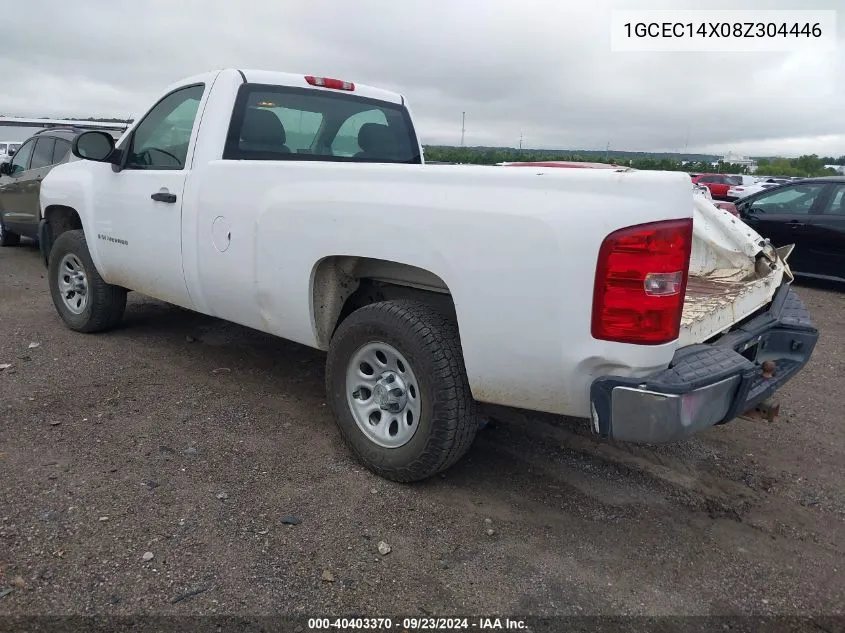 1GCEC14X08Z304446 2008 Chevrolet Silverado C1500