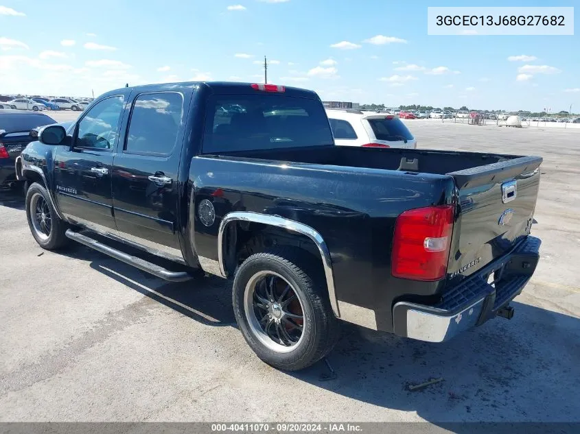 2008 Chevrolet Silverado 1500 Lt1 VIN: 3GCEC13J68G27682 Lot: 40411070