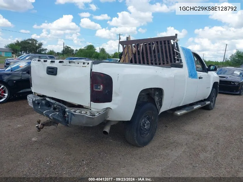 1GCHC29K58E128792 2008 Chevrolet Silverado 2500Hd Work Truck