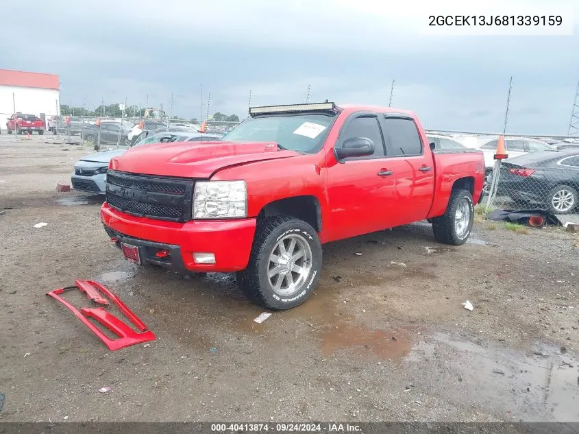 2008 Chevrolet Silverado K1500 VIN: 2GCEK13J681339159 Lot: 40413874