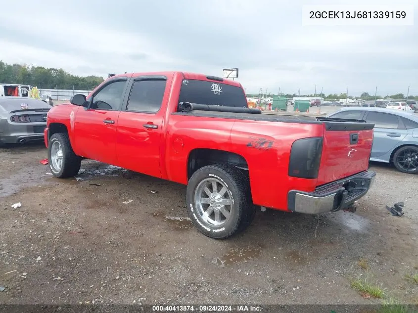 2GCEK13J681339159 2008 Chevrolet Silverado K1500