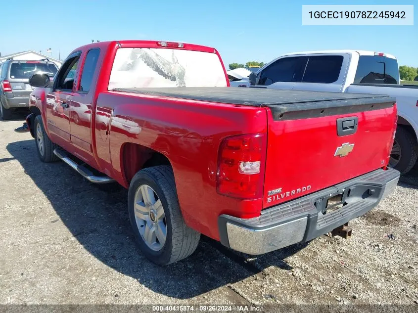 1GCEC19078Z245942 2008 Chevrolet Silverado 1500 Lt1