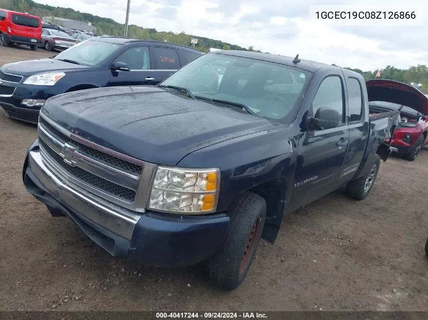 2008 Chevrolet Silverado 1500 Lt1 VIN: 1GCEC19C08Z126866 Lot: 40417244