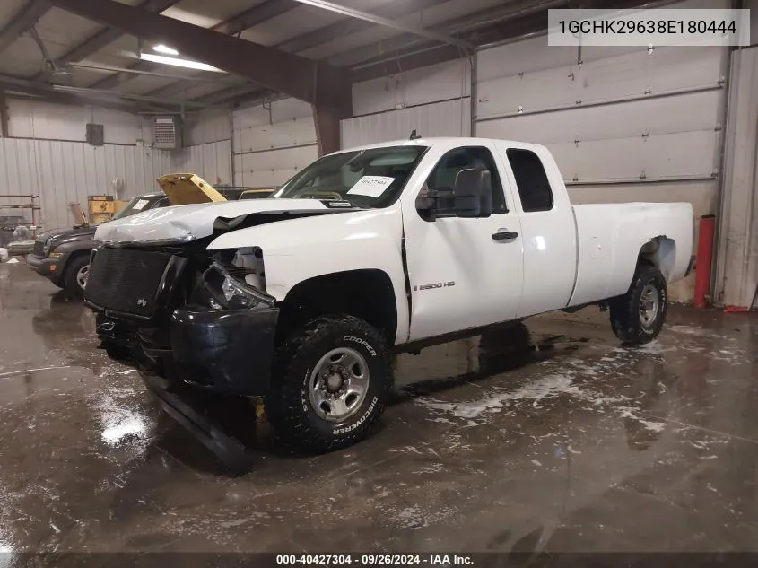 2008 Chevrolet Silverado 2500Hd Lt1 VIN: 1GCHK29638E180444 Lot: 40427304