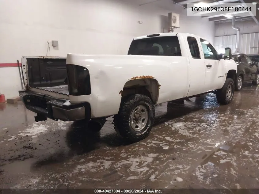 2008 Chevrolet Silverado 2500Hd Lt1 VIN: 1GCHK29638E180444 Lot: 40427304