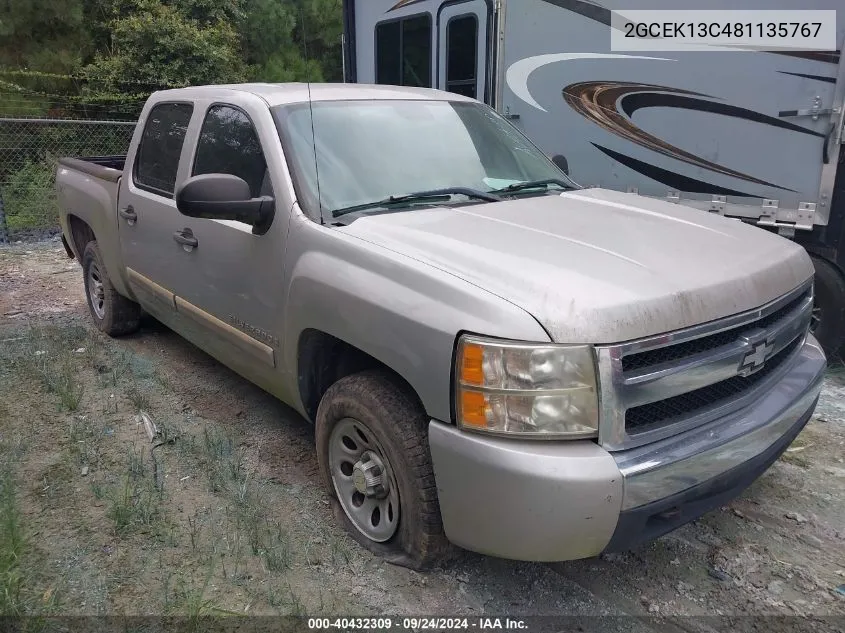 2008 Chevrolet Silverado 1500 Lt1 VIN: 2GCEK13C481135767 Lot: 40432309