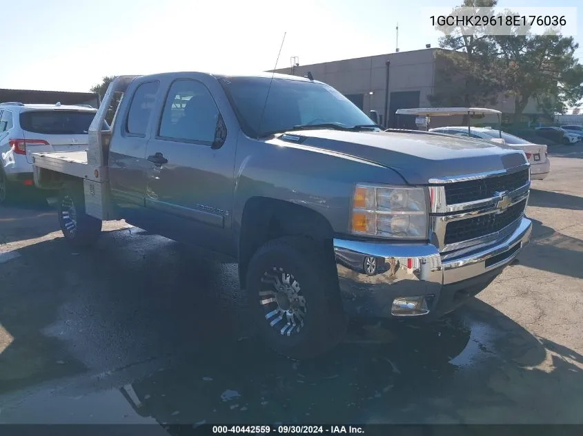 2008 Chevrolet Silverado 2500Hd Lt1 VIN: 1GCHK29618E176036 Lot: 40442559