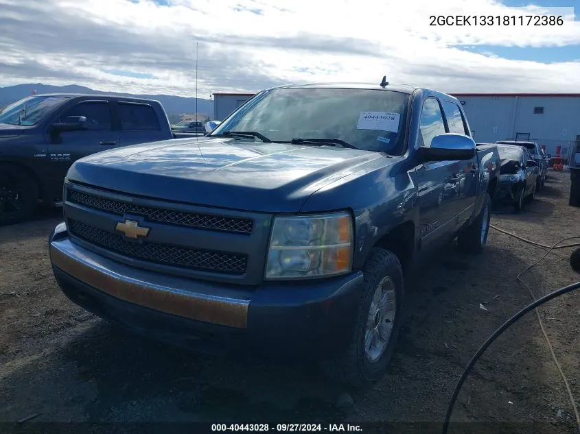 2008 Chevrolet Silverado 1500 Lt1 VIN: 2GCEK133181172386 Lot: 40443028