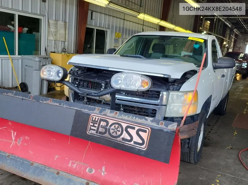 1GCHK24KX8E204548 2008 Chevrolet Silverado 2500Hd Work Truck