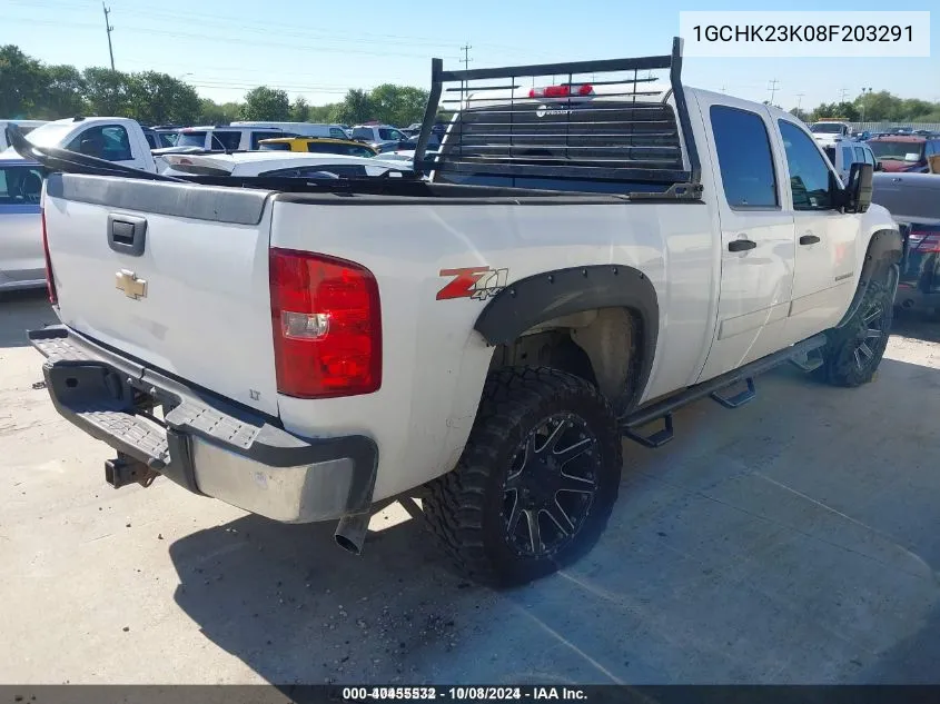 1GCHK23K08F203291 2008 Chevrolet Silverado 2500Hd Lt1