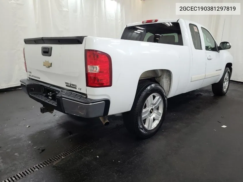 2GCEC190381297819 2008 Chevrolet Silverado C1500