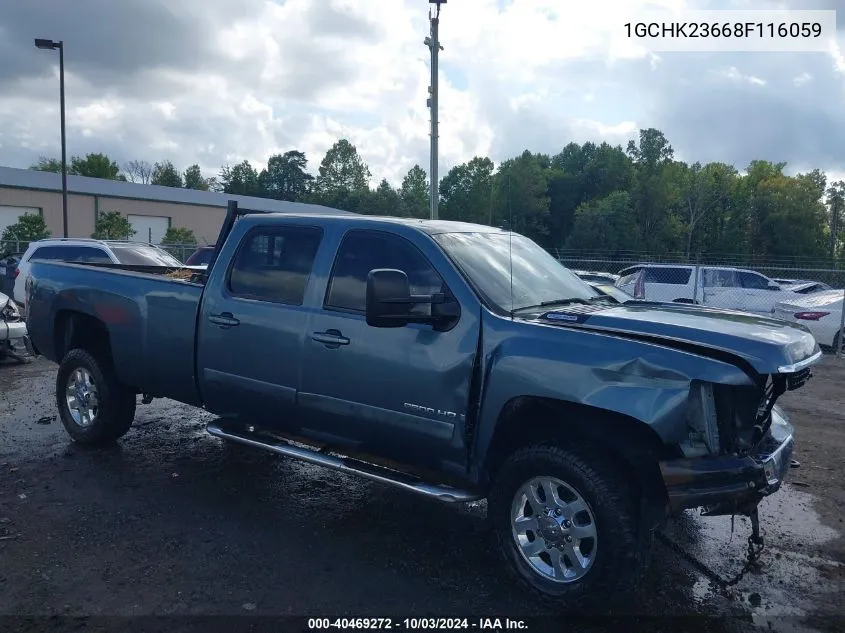 1GCHK23668F116059 2008 Chevrolet Silverado 2500Hd Ltz