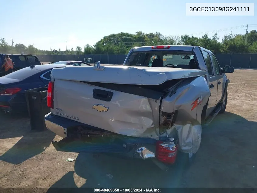 2008 Chevrolet Silverado 1500 Lt1 VIN: 3GCEC13098G241111 Lot: 40469358