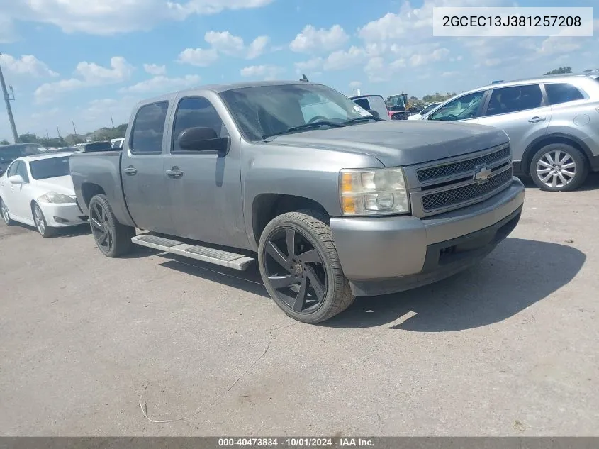 2GCEC13J381257208 2008 Chevrolet Silverado 1500 Lt1