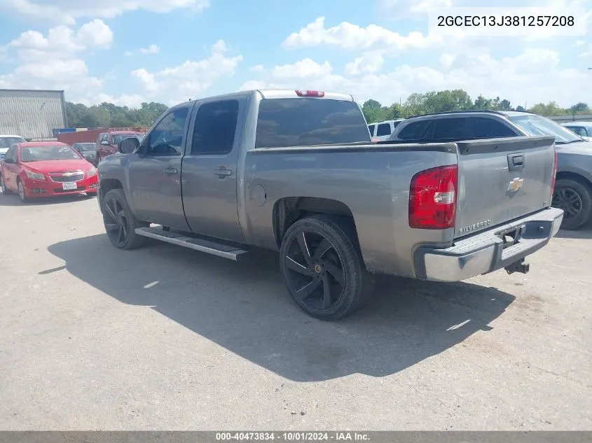 2008 Chevrolet Silverado 1500 Lt1 VIN: 2GCEC13J381257208 Lot: 40473834