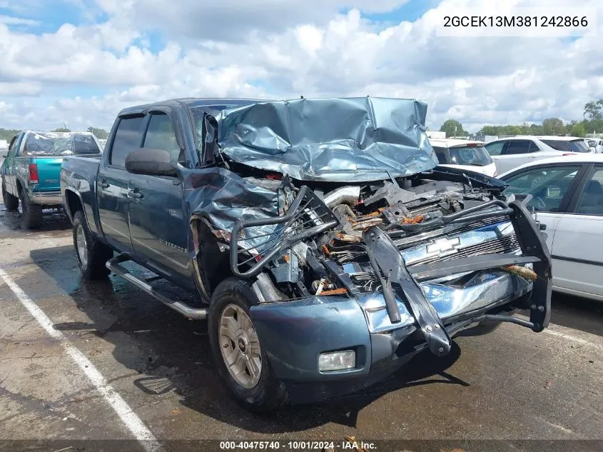 2008 Chevrolet Silverado 1500 Lt1 VIN: 2GCEK13M381242866 Lot: 40475740