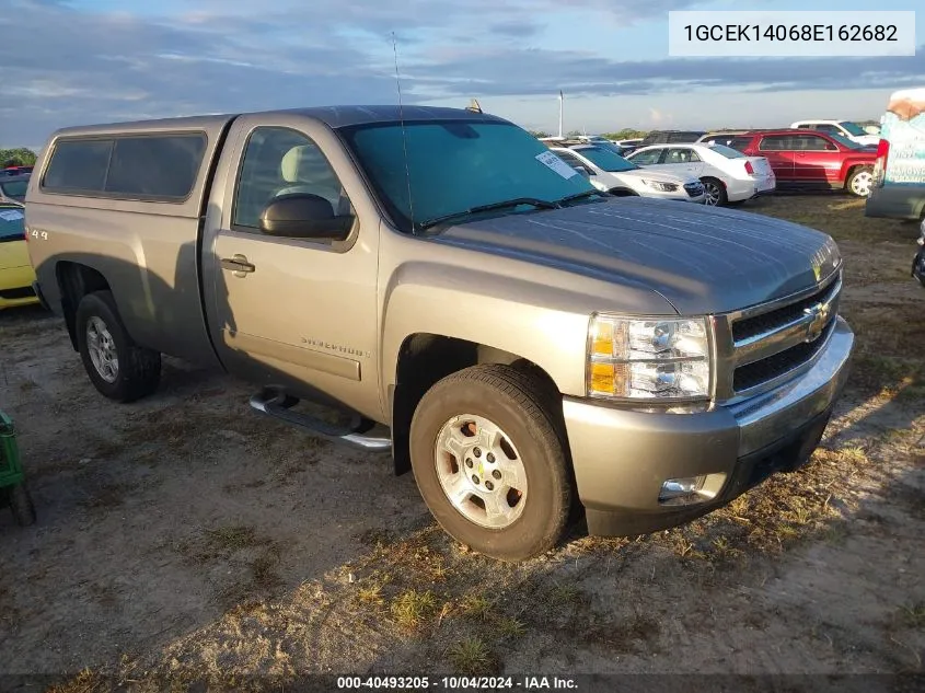 2008 Chevrolet Silverado 1500 Lt1 VIN: 1GCEK14068E162682 Lot: 40493205