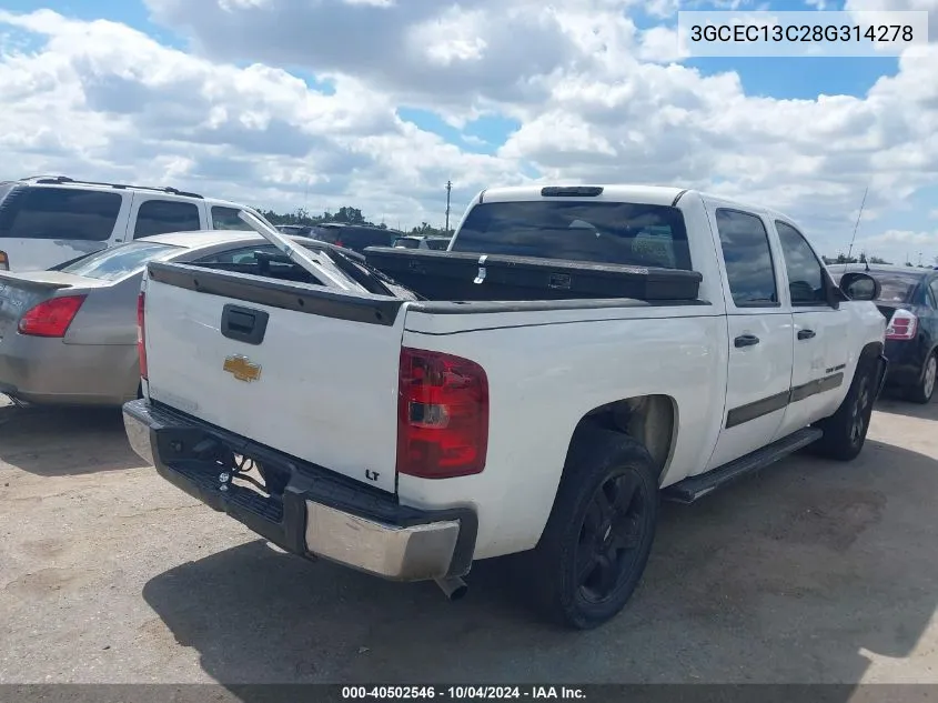 3GCEC13C28G314278 2008 Chevrolet Silverado 1500 Ls