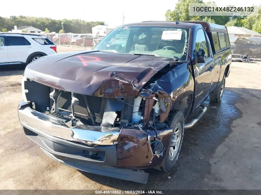 1GCEC14X48Z246132 2008 Chevrolet Silverado 1500 Work Truck