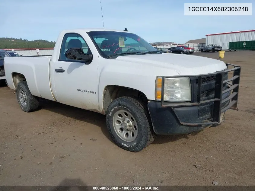 2008 Chevrolet Silverado 1500 Work Truck VIN: 1GCEC14X68Z306248 Lot: 40523068