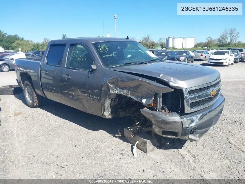 2GCEK13J681246335 2008 Chevrolet Silverado 1500 Lt2