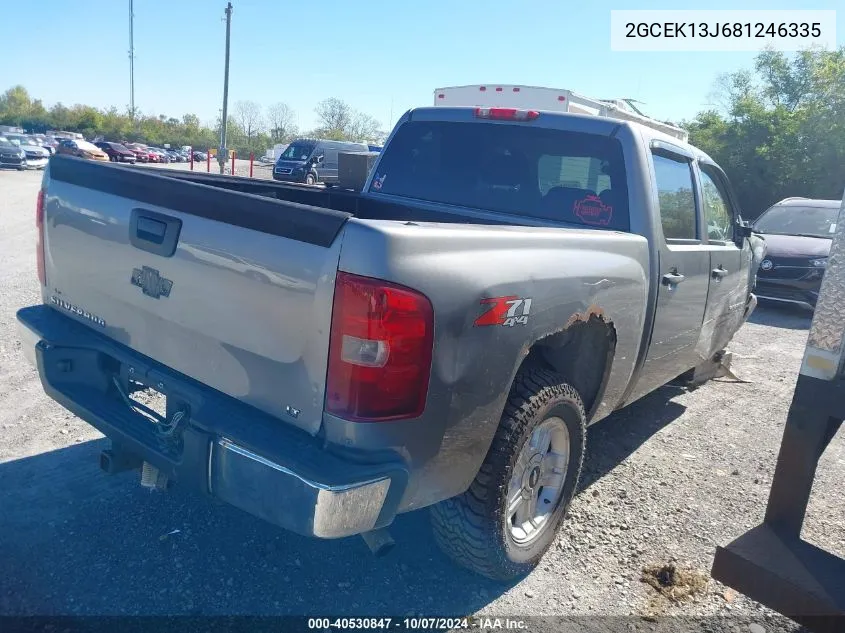 2GCEK13J681246335 2008 Chevrolet Silverado 1500 Lt2