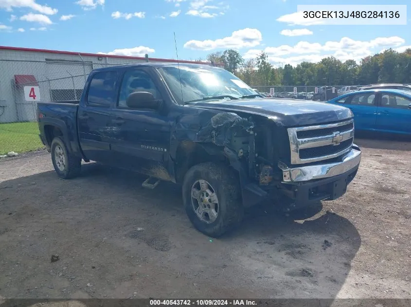 2008 Chevrolet Silverado 1500 Lt1 VIN: 3GCEK13J48G284136 Lot: 40543742