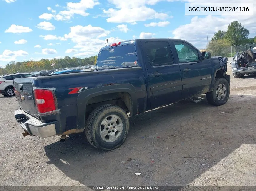 3GCEK13J48G284136 2008 Chevrolet Silverado 1500 Lt1