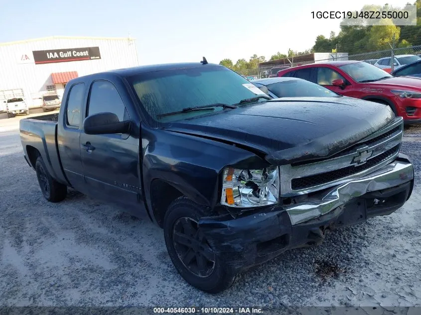 2008 Chevrolet Silverado 1500 Lt1 VIN: 1GCEC19J48Z255000 Lot: 40546030