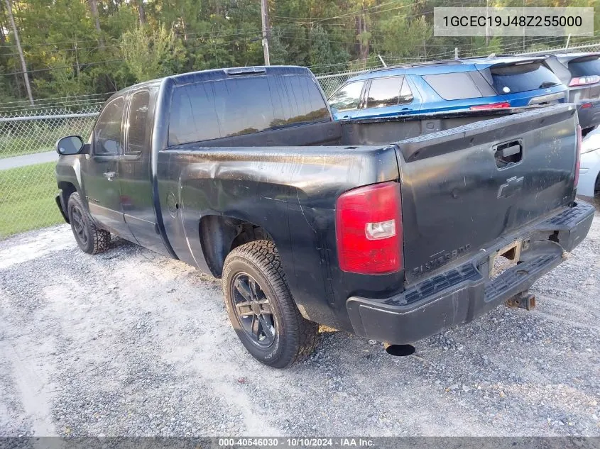 2008 Chevrolet Silverado 1500 Lt1 VIN: 1GCEC19J48Z255000 Lot: 40546030