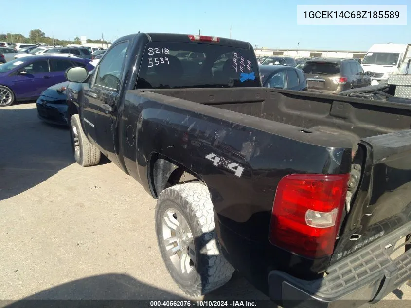 2008 Chevrolet Silverado 1500 Work Truck VIN: 1GCEK14C68Z185589 Lot: 40562076