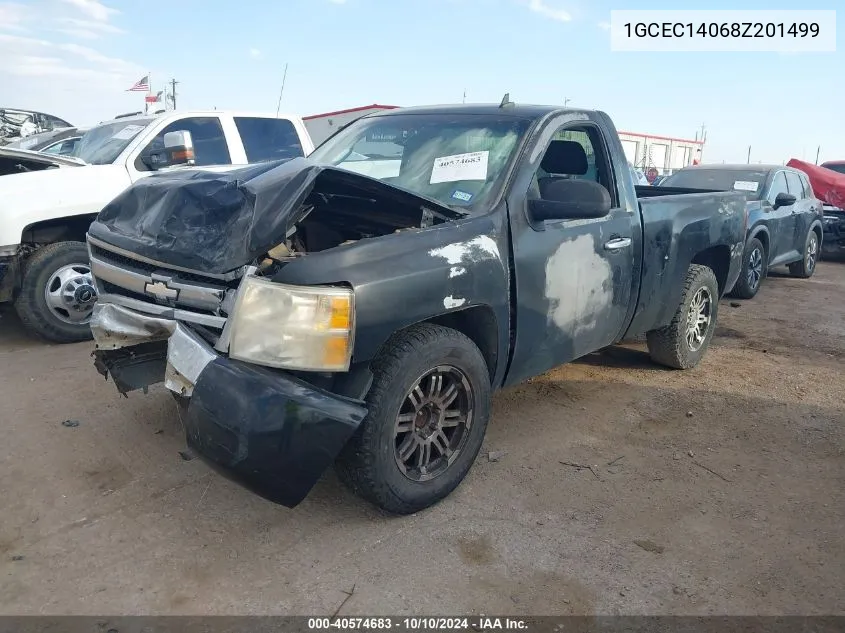 2008 Chevrolet Silverado 1500 Work Truck VIN: 1GCEC14068Z201499 Lot: 40574683