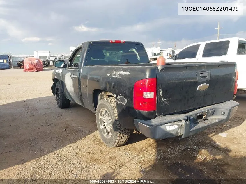 2008 Chevrolet Silverado 1500 Work Truck VIN: 1GCEC14068Z201499 Lot: 40574683