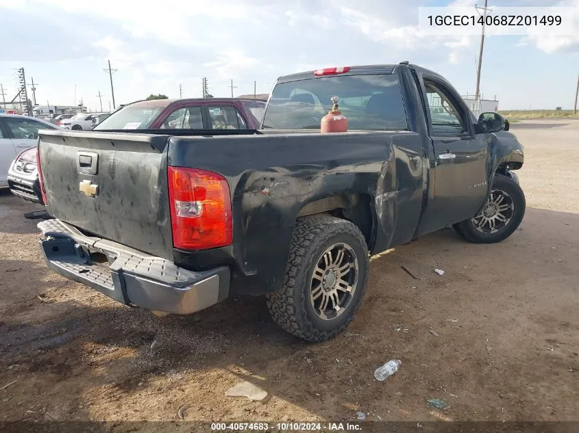 2008 Chevrolet Silverado 1500 Work Truck VIN: 1GCEC14068Z201499 Lot: 40574683